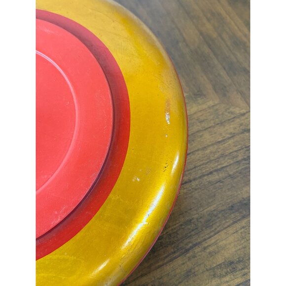 Vintage Russian Made in USSR Laquered Plate Gold Black Wooden Ware Folk Art READ - Picture 12 of 14